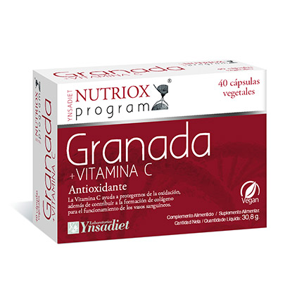 Granada y Vitamina C