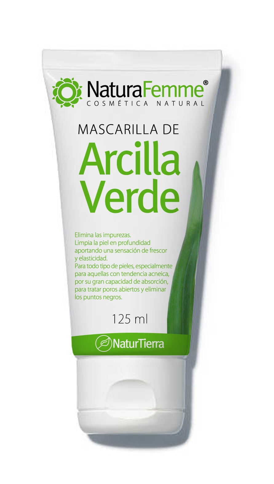 Arcilla verde natural en polvo - Piel grasa - Najel - 150 g. - BIOFERTA