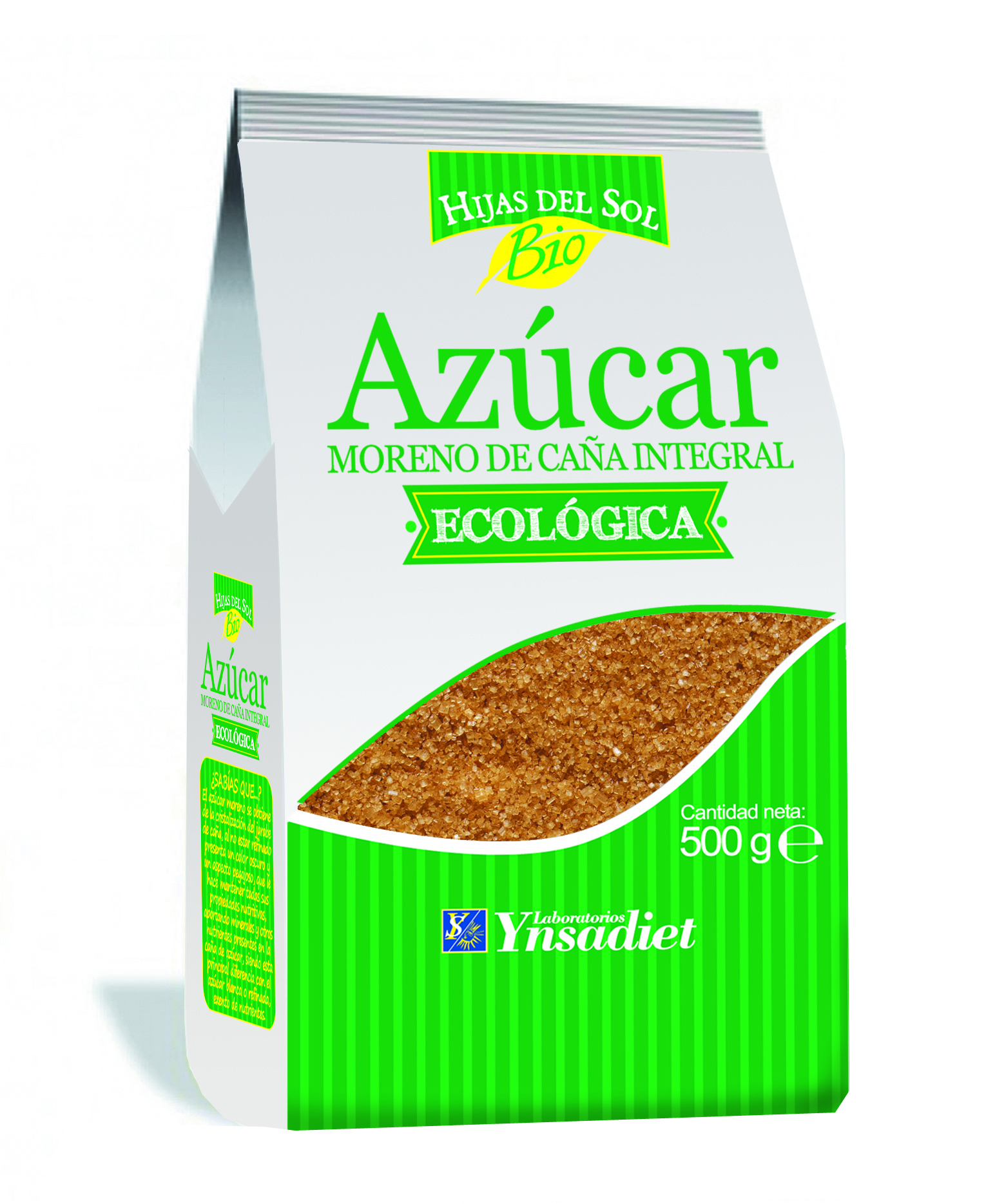 Azúcar moreno bio - Ynsadiet