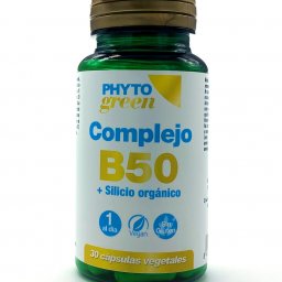 COMPLEJO B50 + SILICIO 30 CAPS. PHYTOGREEN