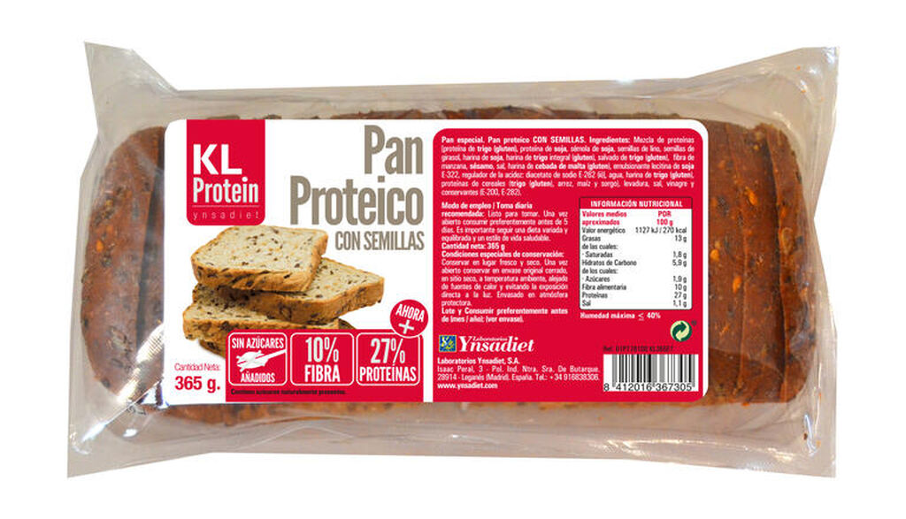 Pan Proteico con Semillas