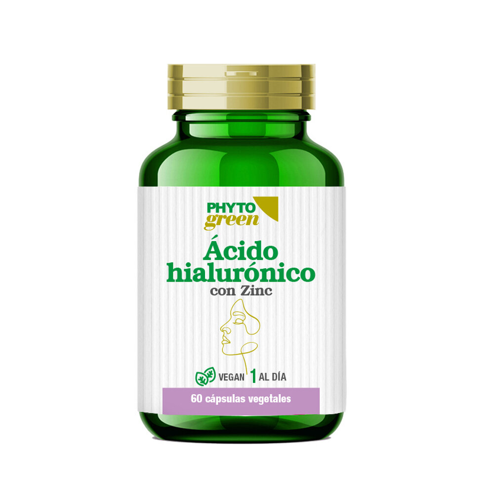 Ácido Hialurónico Con Zinc – 60 cápsulas vegetales